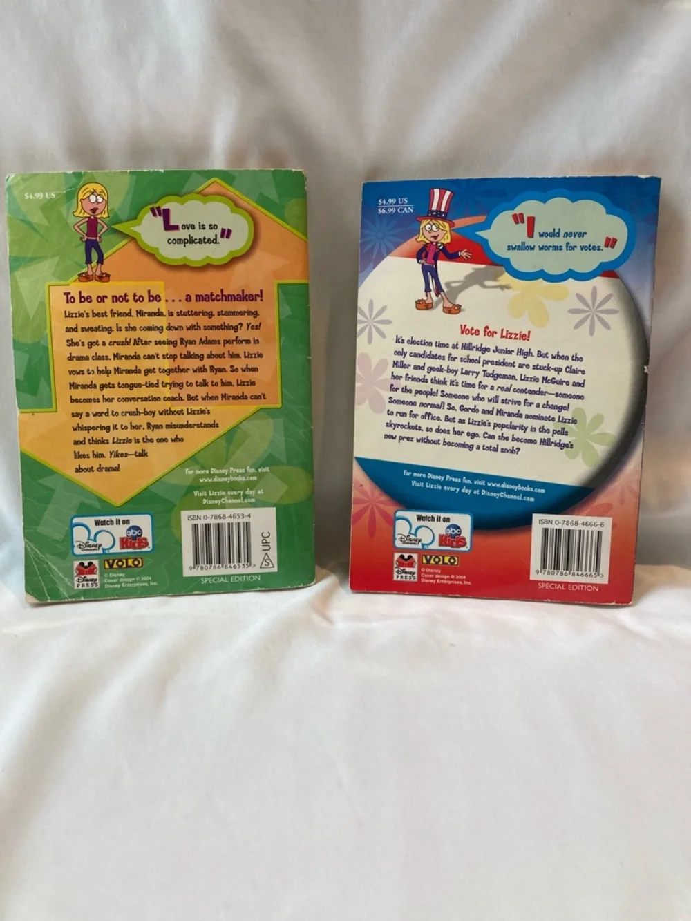 Y2K Tween Chapter Books Lizzie McGuire Mary Kate Ashley Hannah Montana Disney